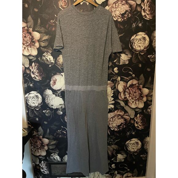 Monrow Maternity Dolman Jumpsuit in Gray Size Large - Picture 6 of 10